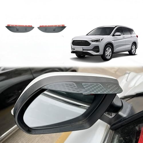 WINDABWEISER für Great Wall Haval M6 MK1 2017-2020 Rearview Mirror Rain Eyebrow Carbon Fiber Texture, Windabweiser Autofenster Autofenster Sonnen-& Regenschutz Rauchabweiser WINDABWEISER für Great Wall Haval M6 MK1 2017-2020 Rearview Mirror Rain Eyebrow Carbon Fiber Texture, Windabweiser Autofenster Autofenster Sonnen-& Regenschutz Rauchabweiser von RAINBOW88
