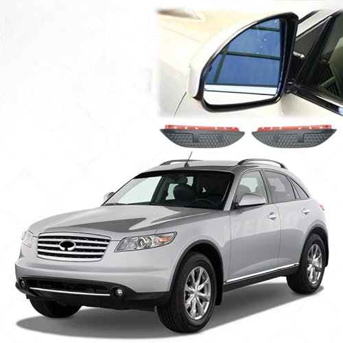 WINDABWEISER für Infiniti FX MK1-S50 2003-2007 Rearview Mirror Rain Eyebrow Carbon Fiber Pattern, Windabweiser Autofenster Autofenster Sonnen-& Regenschutz Rauchabweiser WINDABWEISER für Infiniti FX MK1-S50 2003-2007 Rearview Mirror Rain Eyebrow Carbon Fiber Pattern, Windabweiser Autofenster Autofenster Sonnen-& Regenschutz Rauchabweiser von RAINBOW88
