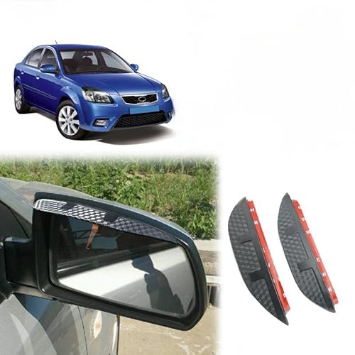 WINDABWEISER für Kia Pride MK2-JB 2005-2011 Rearview Mirror Rain Eyebrow Carbon Fiber Texture, Windabweiser Autofenster Autofenster Sonnen-& Regenschutz Rauchabweiser WINDABWEISER für Kia Pride MK2-JB 2005-2011 Rearview Mirror Rain Eyebrow Carbon Fiber Texture, Windabweiser Autofenster Autofenster Sonnen-& Regenschutz Rauchabweiser von RAINBOW88