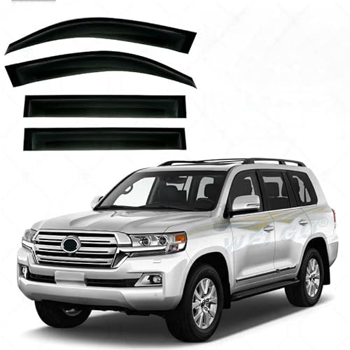WINDABWEISER für Land Cruiser LC200 MK9-J200 2008-2020 No Bright Strip Windows, Windabweiser Autofenster Autofenster Sonnen-& Regenschutz Rauchabweiser WINDABWEISER für Land Cruiser LC200 MK9-J200 2008-2020 No Bright Strip Windows, Windabweiser Autofenster Autofenster Sonnen-& Regenschutz Rauchabweiser von RAINBOW88