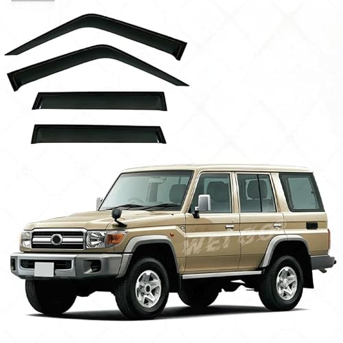 WINDABWEISER für Land Cruiser LC70 MK6-J70/J76/J79 1984-1989 No Bright Strip Windows, Windabweiser Autofenster Autofenster Sonnen-& Regenschutz Rauchabweiser WINDABWEISER für Land Cruiser LC70 MK6-J70/J76/J79 1984-1989 No Bright Strip Windows, Windabweiser Autofenster Autofenster Sonnen-& Regenschutz Rauchabweiser von RAINBOW88