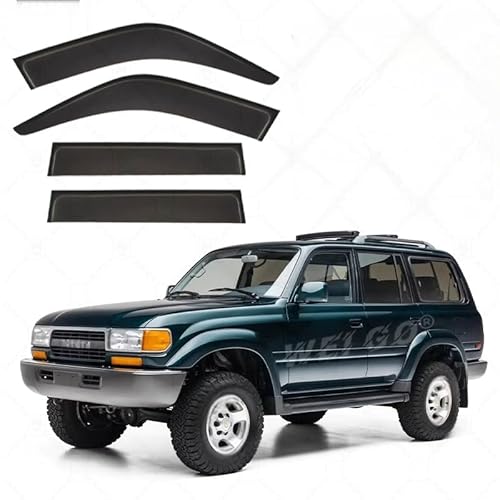 WINDABWEISER für Land Cruiser LC80 MK7-J80 1990-1997 No Bright Strip Windows, Windabweiser Autofenster Autofenster Sonnen-& Regenschutz Rauchabweiser WINDABWEISER für Land Cruiser LC80 MK7-J80 1990-1997 No Bright Strip Windows, Windabweiser Autofenster Autofenster Sonnen-& Regenschutz Rauchabweiser von RAINBOW88