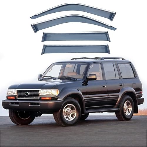 WINDABWEISER für Lexus LX450 MK1-J80 1996-1997 Silver Bright Strip Window Rain Shield, Windabweiser Autofenster Autofenster Sonnen-& Regenschutz Rauchabweiser WINDABWEISER für Lexus LX450 MK1-J80 1996-1997 Silver Bright Strip Window Rain Shield, Windabweiser Autofenster Autofenster Sonnen-& Regenschutz Rauchabweiser von RAINBOW88