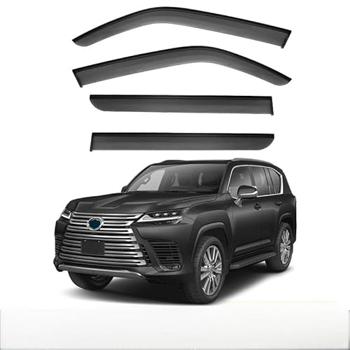 WINDABWEISER für Lexus LX500d/LX600 MK4-J310 2021+ Window Rain Shield Without Bright Strip, Windabweiser Autofenster Autofenster Sonnen-& Regenschutz Rauchabweiser WINDABWEISER für Lexus LX500d/LX600 MK4-J310 2021+ Window Rain Shield Without Bright Strip, Windabweiser Autofenster Autofenster Sonnen-& Regenschutz Rauchabweiser von RAINBOW88