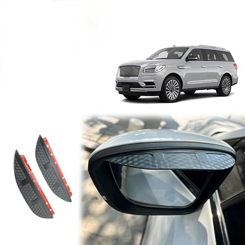 WINDABWEISER für Lincoln Navigator Navigator MK4-U554 2018+ Rearview Mirror Rain Eyebrow Carbon Fiber Texture, Windabweiser Autofenster Autofenster Sonnen-& Regenschutz Rauchabweiser WINDABWEISER für Lincoln Navigator Navigator MK4-U554 2018+ Rearview Mirror Rain Eyebrow Carbon Fiber Texture, Windabweiser Autofenster Autofenster Sonnen-& Regenschutz Rauchabweiser von RAINBOW88