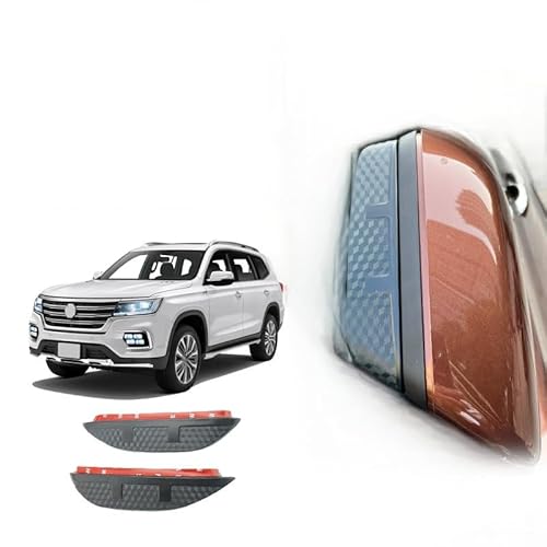 WINDABWEISER für MG RX8 MK1-IS21 2018+ Rearview Mirror rain Eyebrow Carbon Fiber Pattern, Windabweiser Autofenster Autofenster Sonnen-& Regenschutz Rauchabweiser WINDABWEISER für MG RX8 MK1-IS21 2018+ Rearview Mirror rain Eyebrow Carbon Fiber Pattern, Windabweiser Autofenster Autofenster Sonnen-& Regenschutz Rauchabweiser von RAINBOW88