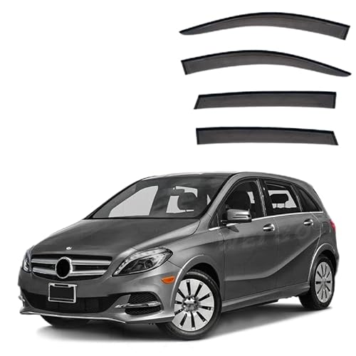 WINDABWEISER für Mercedes Benz B-Class MK2-W246 2012-2018 Non-Bright Window Strips, Windabweiser Autofenster Autofenster Sonnen-& Regenschutz Rauchabweiser WINDABWEISER für Mercedes Benz B-Class MK2-W246 2012-2018 Non-Bright Window Strips, Windabweiser Autofenster Autofenster Sonnen-& Regenschutz Rauchabweiser von RAINBOW88