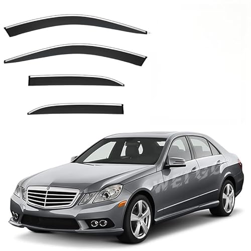 WINDABWEISER für Mercedes Benz E-Class MK4-W212 2010-2015 Silver Strip Window Short Axle, Windabweiser Autofenster Autofenster Sonnen-& Regenschutz Rauchabweiser WINDABWEISER für Mercedes Benz E-Class MK4-W212 2010-2015 Silver Strip Window Short Axle, Windabweiser Autofenster Autofenster Sonnen-& Regenschutz Rauchabweiser von RAINBOW88