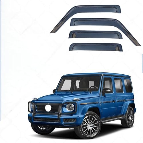 WINDABWEISER für Mercedes Benz G-Class MK2-W463-2 2019+ No Bright Strip Window 4PCS, Windabweiser Autofenster Autofenster Sonnen-& Regenschutz Rauchabweiser WINDABWEISER für Mercedes Benz G-Class MK2-W463-2 2019+ No Bright Strip Window 4PCS, Windabweiser Autofenster Autofenster Sonnen-& Regenschutz Rauchabweiser von RAINBOW88