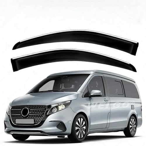 WINDABWEISER für Mercedes Benz Marco Polo MK3-W447 2016+ 2PCS with Bright Strip Window Rain Shield, Windabweiser Autofenster Autofenster Sonnen-& Regenschutz Rauchabweiser WINDABWEISER für Mercedes Benz Marco Polo MK3-W447 2016+ 2PCS with Bright Strip Window Rain Shield, Windabweiser Autofenster Autofenster Sonnen-& Regenschutz Rauchabweiser von RAINBOW88