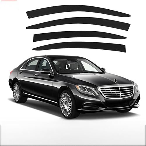 WINDABWEISER für Mercedes Benz S-Class L MK6-W222 2014-2020 Long Axle No Bright Strip Window, Windabweiser Autofenster Autofenster Sonnen-& Regenschutz Rauchabweiser WINDABWEISER für Mercedes Benz S-Class L MK6-W222 2014-2020 Long Axle No Bright Strip Window, Windabweiser Autofenster Autofenster Sonnen-& Regenschutz Rauchabweiser von RAINBOW88