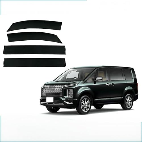 WINDABWEISER für Mitsubishi Delica D5/Delica D5 MK5 2007-2019+ Window Rain Shield Without Bright Strip 4PCS, Windabweiser Autofenster Autofenster Sonnen-& Regenschutz Rauchabweiser WINDABWEISER für Mitsubishi Delica D5/Delica D5 MK5 2007-2019+ Window Rain Shield Without Bright Strip 4PCS, Windabweiser Autofenster Autofenster Sonnen-& Regenschutz Rauchabweiser von RAINBOW88