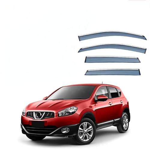 WINDABWEISER für Nissan Dualis MK1-J10 2006-2013 Silver Strip Window Rain Shield, Windabweiser Autofenster Autofenster Sonnen-& Regenschutz Rauchabweiser WINDABWEISER für Nissan Dualis MK1-J10 2006-2013 Silver Strip Window Rain Shield, Windabweiser Autofenster Autofenster Sonnen-& Regenschutz Rauchabweiser von RAINBOW88