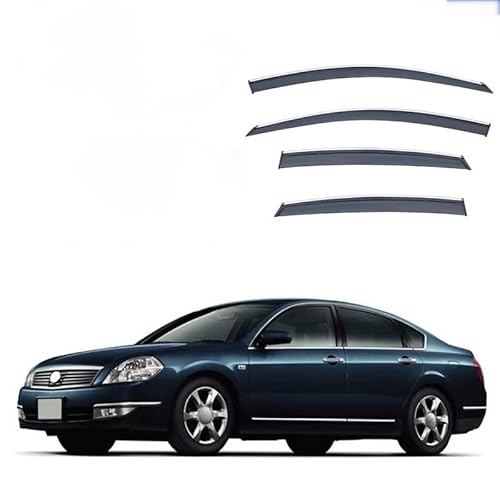 WINDABWEISER für Nissan Teana MK1-J31 2003-2007 Silver Bright Strip Window, Windabweiser Autofenster Autofenster Sonnen-& Regenschutz Rauchabweiser WINDABWEISER für Nissan Teana MK1-J31 2003-2007 Silver Bright Strip Window, Windabweiser Autofenster Autofenster Sonnen-& Regenschutz Rauchabweiser von RAINBOW88