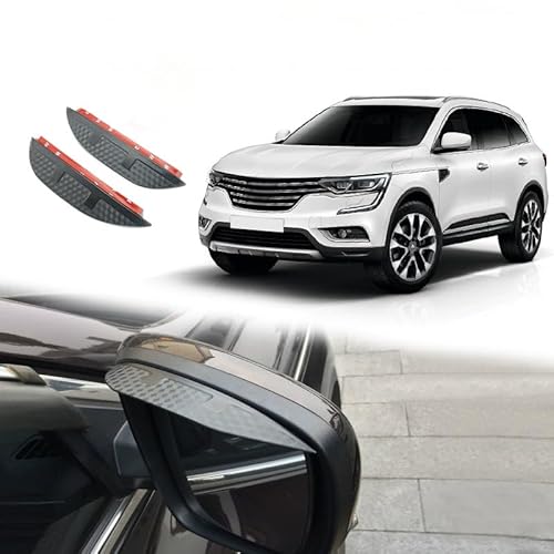 WINDABWEISER für Renault Koleos KOLEOS MK2-HC 2017+Rearview Mirror Rain Eyebrow Carbon Fiber Pattern, Windabweiser Autofenster Autofenster Sonnen-& Regenschutz Rauchabweiser WINDABWEISER für Renault Koleos KOLEOS MK2-HC 2017+Rearview Mirror Rain Eyebrow Carbon Fiber Pattern, Windabweiser Autofenster Autofenster Sonnen-& Regenschutz Rauchabweiser von RAINBOW88