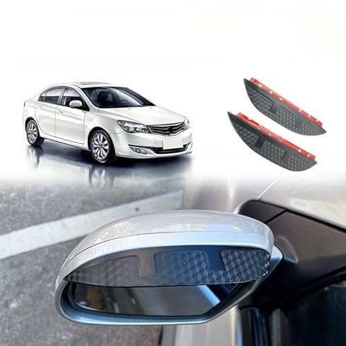 WINDABWEISER für Roewe 350 MK1 2010-2015 Rearview Mirror Rain Eyebrow Carbon Fiber Pattern, Windabweiser Autofenster Autofenster Sonnen-& Regenschutz Rauchabweiser WINDABWEISER für Roewe 350 MK1 2010-2015 Rearview Mirror Rain Eyebrow Carbon Fiber Pattern, Windabweiser Autofenster Autofenster Sonnen-& Regenschutz Rauchabweiser von RAINBOW88