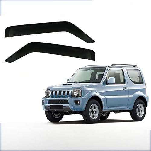 WINDABWEISER für Suzuki Jimny MK3-JB23-JB53 1998-2018 No Bright Strip Window 2PCS, Windabweiser Autofenster Autofenster Sonnen-& Regenschutz Rauchabweiser WINDABWEISER für Suzuki Jimny MK3-JB23-JB53 1998-2018 No Bright Strip Window 2PCS, Windabweiser Autofenster Autofenster Sonnen-& Regenschutz Rauchabweiser von RAINBOW88