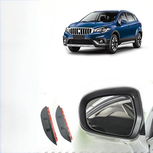 WINDABWEISER für Suzuki SX4 S-Cross MK2-JY 2013-2020 Rearview Mirror Rain Eyebrow Carbon Fiber Texture, Windabweiser Autofenster Autofenster Sonnen-& Regenschutz Rauchabweiser WINDABWEISER für Suzuki SX4 S-Cross MK2-JY 2013-2020 Rearview Mirror Rain Eyebrow Carbon Fiber Texture, Windabweiser Autofenster Autofenster Sonnen-& Regenschutz Rauchabweiser von RAINBOW88