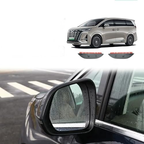 WINDABWEISER für Tengzhong D9 MK1 2022+ Rearview Mirror Rain Eyebrow Carbon Fiber Pattern, Windabweiser Autofenster Autofenster Sonnen-& Regenschutz Rauchabweiser WINDABWEISER für Tengzhong D9 MK1 2022+ Rearview Mirror Rain Eyebrow Carbon Fiber Pattern, Windabweiser Autofenster Autofenster Sonnen-& Regenschutz Rauchabweiser von RAINBOW88