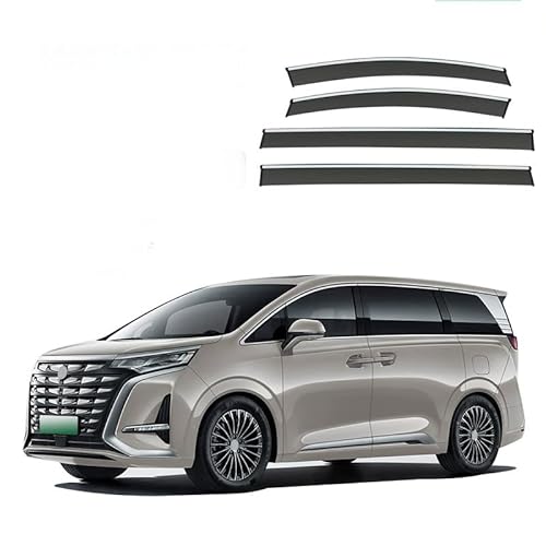 WINDABWEISER für Tengzhong D9 MK1 2022+ Silver Bright Strip Window Rain Shield 4PCS, Windabweiser Autofenster Autofenster Sonnen-& Regenschutz Rauchabweiser WINDABWEISER für Tengzhong D9 MK1 2022+ Silver Bright Strip Window Rain Shield 4PCS, Windabweiser Autofenster Autofenster Sonnen-& Regenschutz Rauchabweiser von RAINBOW88