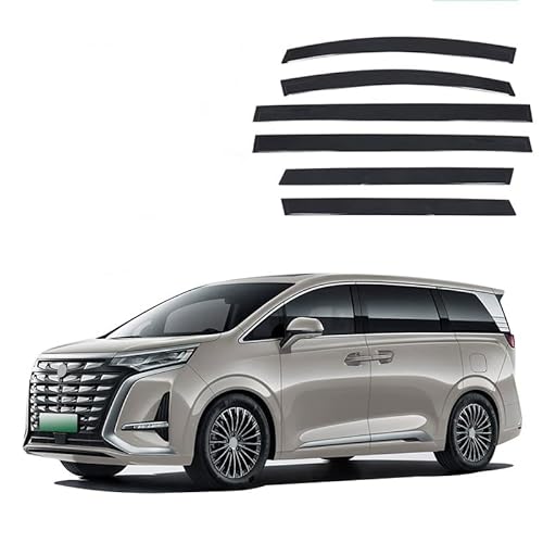 WINDABWEISER für Tengzhong D9 MK1 2022+ Window Rain Shield Without Bright Strip 6PCS, Windabweiser Autofenster Autofenster Sonnen-& Regenschutz Rauchabweiser WINDABWEISER für Tengzhong D9 MK1 2022+ Window Rain Shield Without Bright Strip 6PCS, Windabweiser Autofenster Autofenster Sonnen-& Regenschutz Rauchabweiser von RAINBOW88