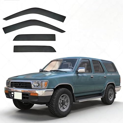 WINDABWEISER für Toyota 4RUNNER MK2-N120-N130 1990-1995 No Bright Strip Window, Windabweiser Autofenster Autofenster Sonnen-& Regenschutz Rauchabweiser WINDABWEISER für Toyota 4RUNNER MK2-N120-N130 1990-1995 No Bright Strip Window, Windabweiser Autofenster Autofenster Sonnen-& Regenschutz Rauchabweiser von RAINBOW88