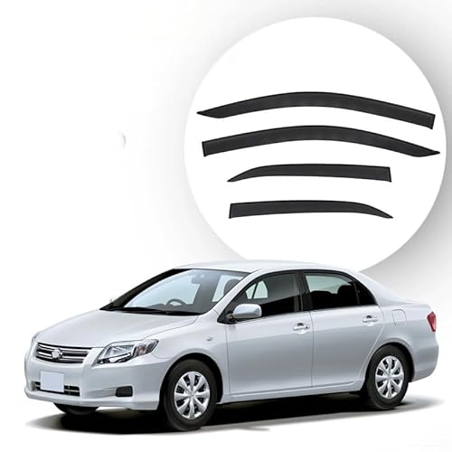 WINDABWEISER für Toyota Corolla Axio MK10-E140 2007-2011 No Bright Strip Window, Windabweiser Autofenster Autofenster Sonnen-& Regenschutz Rauchabweiser WINDABWEISER für Toyota Corolla Axio MK10-E140 2007-2011 No Bright Strip Window, Windabweiser Autofenster Autofenster Sonnen-& Regenschutz Rauchabweiser von RAINBOW88