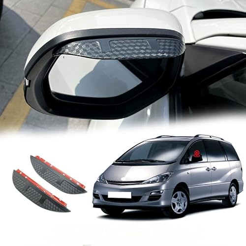 WINDABWEISER für Toyota Estima MK2-XR30-XR40 2000-2005 Rearview Mirror Rain Eyebrow Carbon Fiber Texture, Windabweiser Autofenster Autofenster Sonnen-& Regenschutz Rauchabweiser WINDABWEISER für Toyota Estima MK2-XR30-XR40 2000-2005 Rearview Mirror Rain Eyebrow Carbon Fiber Texture, Windabweiser Autofenster Autofenster Sonnen-& Regenschutz Rauchabweiser von RAINBOW88
