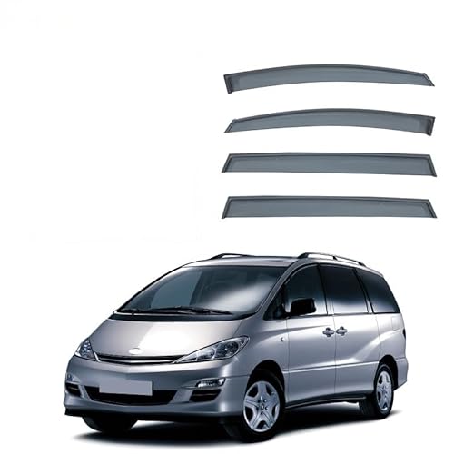 WINDABWEISER für Toyota Estima MK2-XR30-XR40 2000-2005 Window Rain Shield Without Bright Strip, Windabweiser Autofenster Autofenster Sonnen-& Regenschutz Rauchabweiser WINDABWEISER für Toyota Estima MK2-XR30-XR40 2000-2005 Window Rain Shield Without Bright Strip, Windabweiser Autofenster Autofenster Sonnen-& Regenschutz Rauchabweiser von RAINBOW88