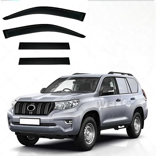 WINDABWEISER für Toyota Prado FJ150 MK4-J150 No Window Strips 2010-2023 4PCS, Windabweiser Autofenster Autofenster Sonnen-& Regenschutz Rauchabweiser WINDABWEISER für Toyota Prado FJ150 MK4-J150 No Window Strips 2010-2023 4PCS, Windabweiser Autofenster Autofenster Sonnen-& Regenschutz Rauchabweiser von RAINBOW88