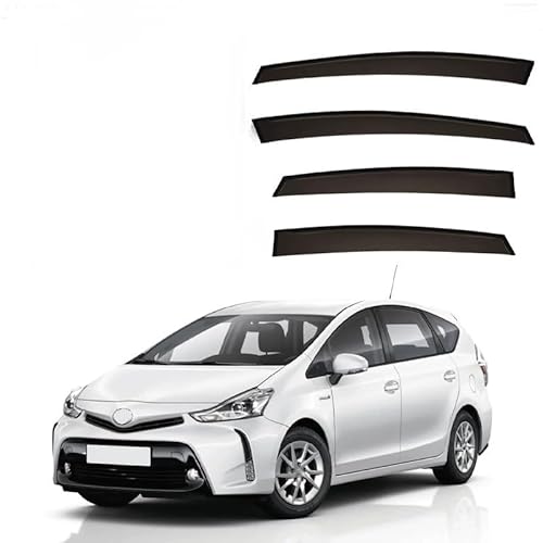WINDABWEISER für Toyota Prius Plus+ MK1-ZVW40-41 2011-2022 No Bright Strip Window, Windabweiser Autofenster Autofenster Sonnen-& Regenschutz Rauchabweiser WINDABWEISER für Toyota Prius Plus+ MK1-ZVW40-41 2011-2022 No Bright Strip Window, Windabweiser Autofenster Autofenster Sonnen-& Regenschutz Rauchabweiser von RAINBOW88