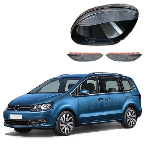 WINDABWEISER für VW Sharan MK2/7N 2011-2022 Rearview Mirror Rain Eyebrow Carbon Fiber Texture, Windabweiser Autofenster Autofenster Sonnen-& Regenschutz Rauchabweiser WINDABWEISER für VW Sharan MK2/7N 2011-2022 Rearview Mirror Rain Eyebrow Carbon Fiber Texture, Windabweiser Autofenster Autofenster Sonnen-& Regenschutz Rauchabweiser von RAINBOW88