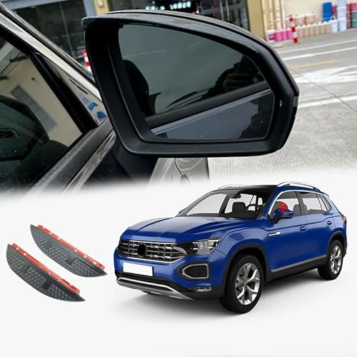 WINDABWEISER für VW Tanyue TAYRON MK1 2018+ Rearview Mirror Rain Eyebrow Carbon Fiber Pattern, Windabweiser Autofenster Autofenster Sonnen-& Regenschutz Rauchabweiser WINDABWEISER für VW Tanyue TAYRON MK1 2018+ Rearview Mirror Rain Eyebrow Carbon Fiber Pattern, Windabweiser Autofenster Autofenster Sonnen-& Regenschutz Rauchabweiser von RAINBOW88
