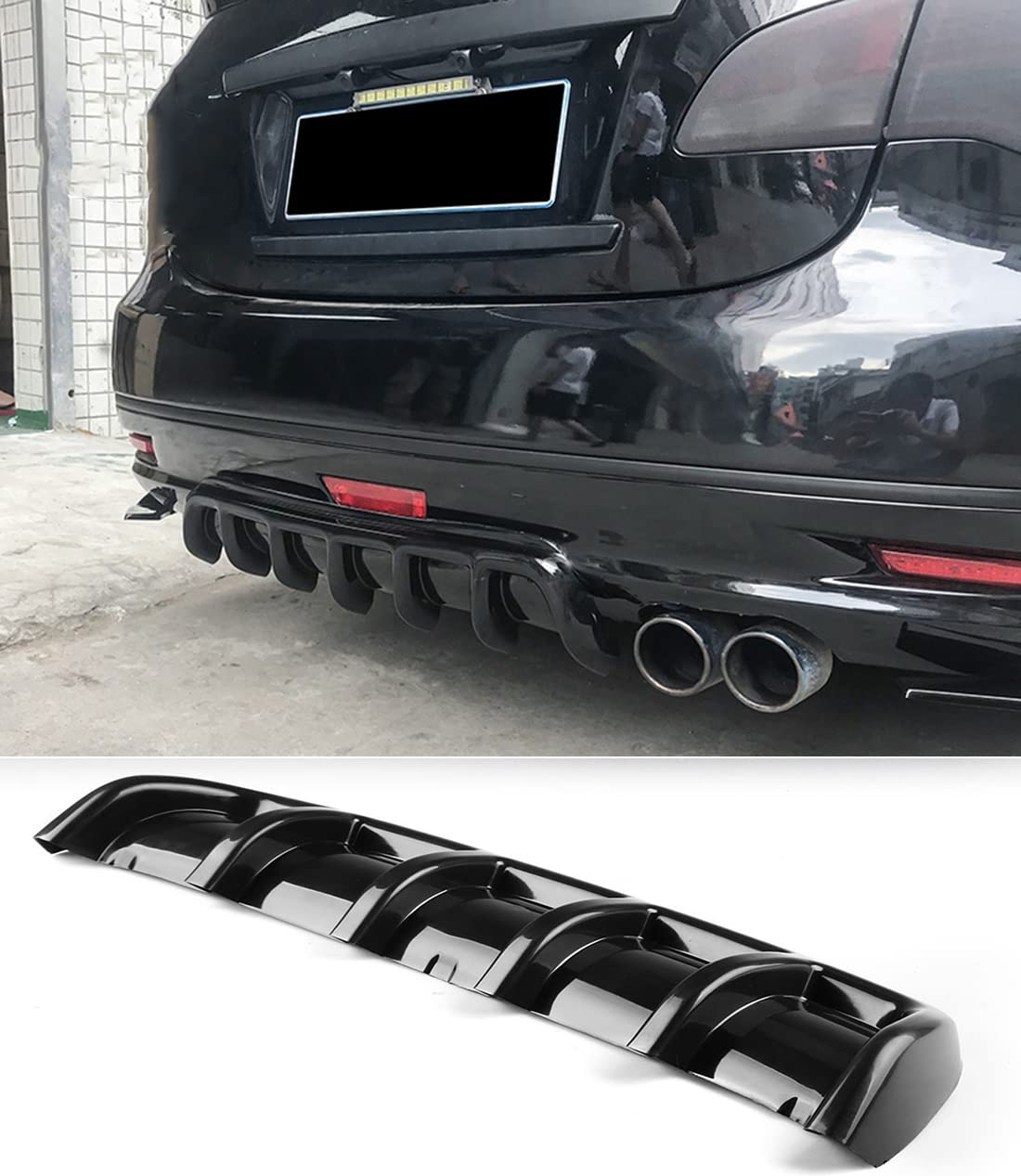 RAJOET Heckkofferraum Spoiler für BMW X5 E70 Facelift M Sport 2010 2011 2012 2013, Auto Spoiler Universal, ABS-Material, schnell zu installieren, verbessern die Stabilität des Autos,aBlack RAJOET Heckkofferraum Spoiler für BMW X5 E70 Facelift M Sport 2010 2011 2012 2013, Auto Spoiler Universal, ABS-Material, schnell zu installieren, verbessern die Stabilität des Autos,aBlack von RAJOET