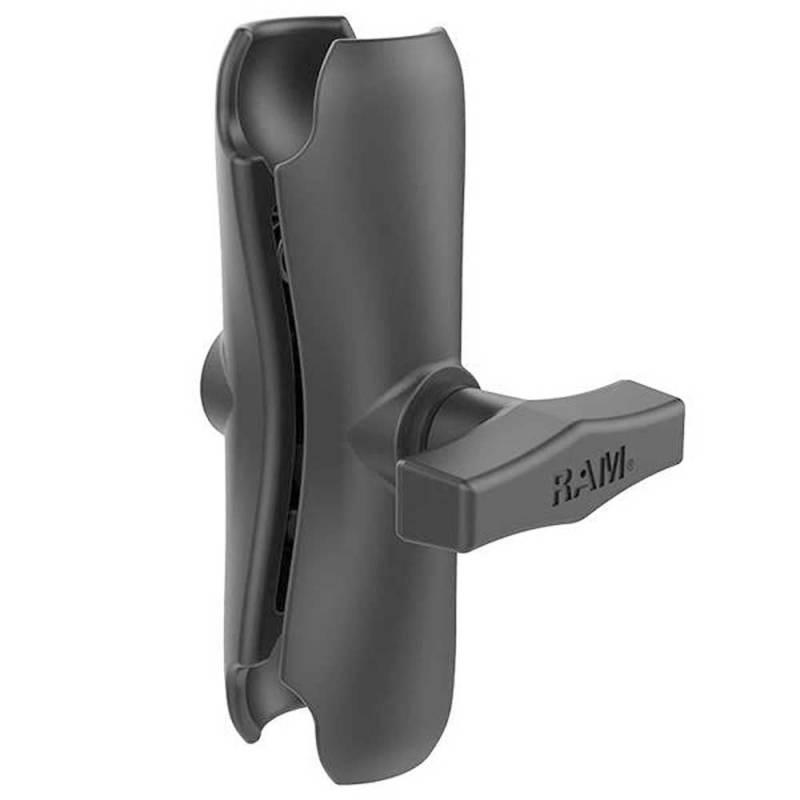 RAM MOUNTING RAM201U Kurzer Doppelsockelarm für 3,8 cm Kugelfüße von RAM MOUNTING