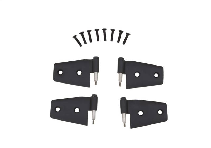 RAMPAGE PRODUCTS 87641 Türscharnier, schwarz, 4 Stück, für Jeep Wrangler JK 2007-2018 von RAMPAGE PRODUCTS