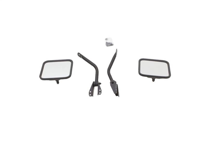Rampage Products 7617 -Stahlspiegel-Set für Jeep CJ 1955â€“1986, Schwarz, 1 Paar von RAMPAGE PRODUCTS