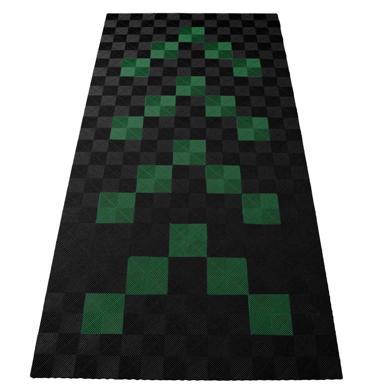 RAMROXX Performance Bodenfliesen Garagenboden Floor 2,8mx5,6m Schwarz Grün Set1 RAMROXX Performance Bodenfliesen Garagenboden Floor 2,8mx5,6m Schwarz Grün Set1 von RAMROXX