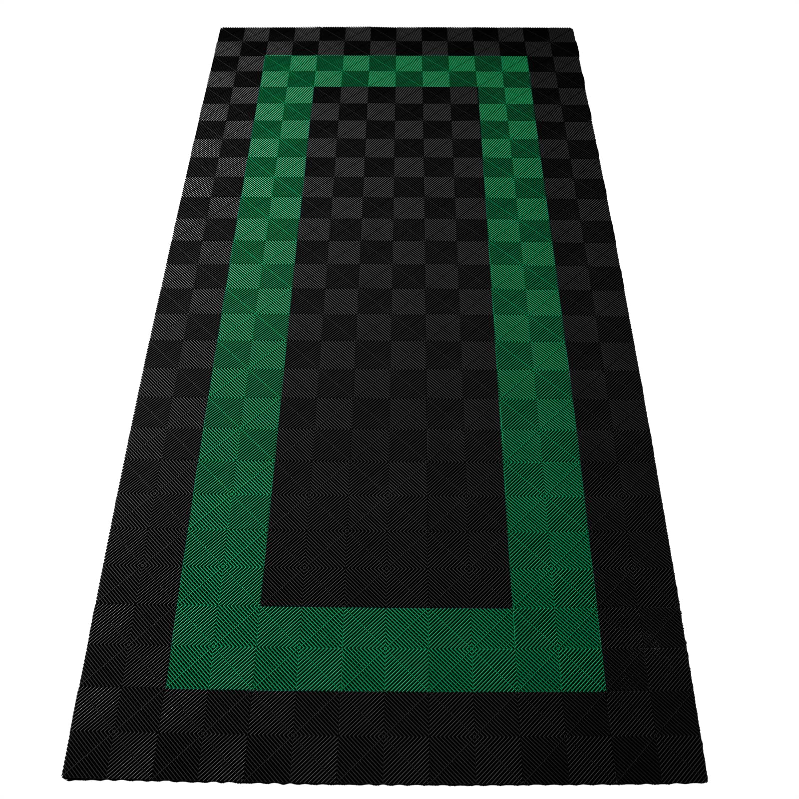 RAMROXX Performance Bodenfliesen Garagenboden Floor 2,8mx5,6m Schwarz Grün Set3 RAMROXX Performance Bodenfliesen Garagenboden Floor 2,8mx5,6m Schwarz Grün Set3 von RAMROXX