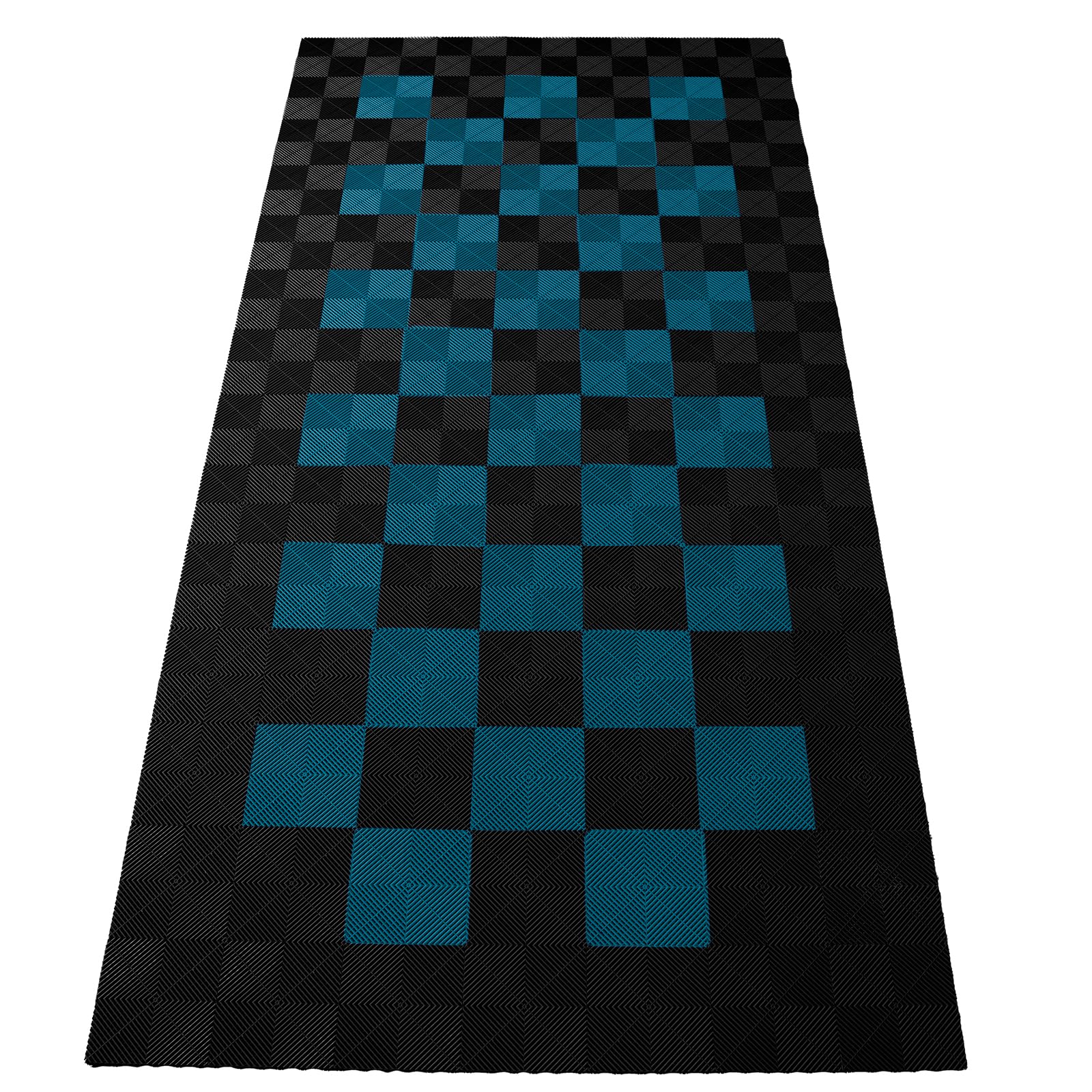 RAMROXX Performance Bodenfliesen Garagenboden Floor 2,8mx5,6m Schwarz Hellblau 2 RAMROXX Performance Bodenfliesen Garagenboden Floor 2,8mx5,6m Schwarz Hellblau 2 von RAMROXX