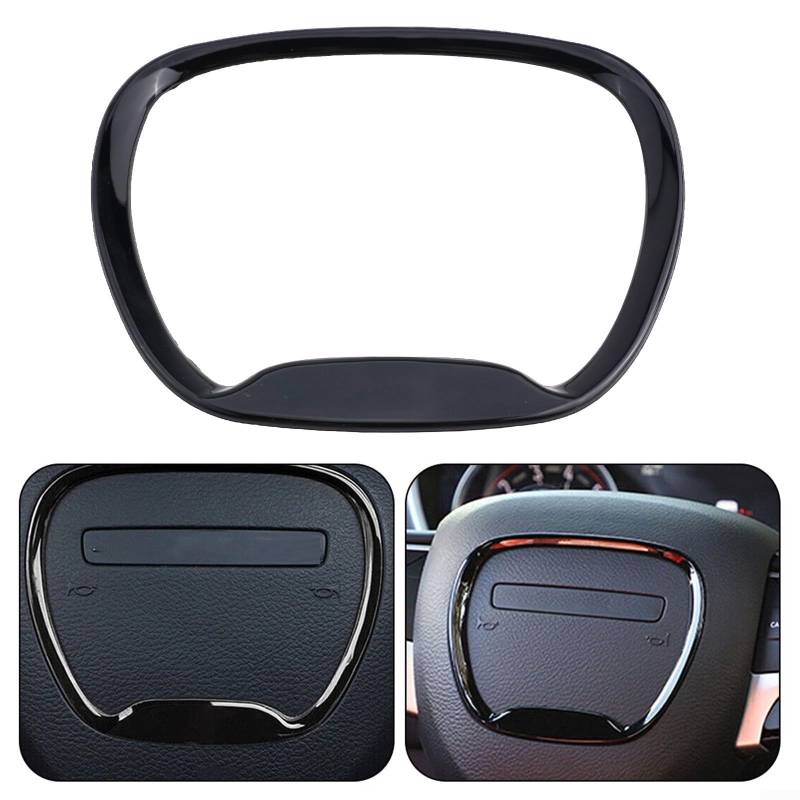 Einfache und bequeme Installation des ABS-Lenkradabdeckungs-Aufklebers für Dodge For Challenger 2015 2022 von RANRAO