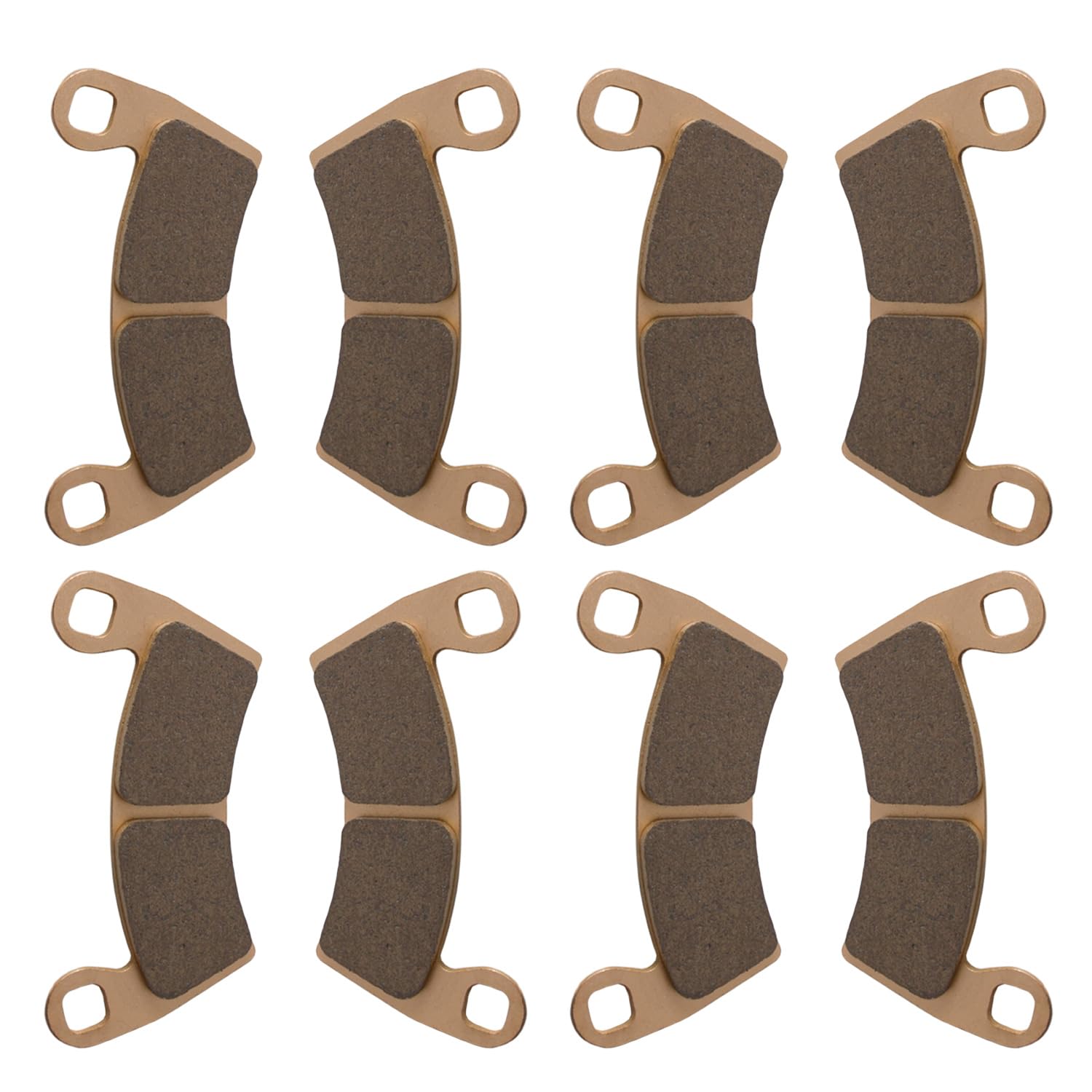 4 Sets Bremsbeläge für vorne und hinten, Sintermetall, robust, kompatibel mit RZR XP 1000 EPS 2014–2020 4 Sets Bremsbeläge für vorne und hinten, Sintermetall, robust, kompatibel mit RZR XP 1000 EPS 2014–2020 von RANSOTO