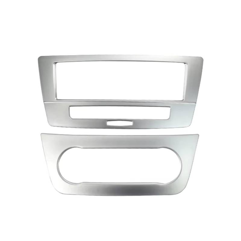Auto Air Conditioning Outlet Cover Kompatibel Mit Benz Für GLE X166 2013 2014 2015 2016 2017 2018 2019, Auto-Styling-Armlehne, Hintere Klimaanlage, Auslass-Entlüftungsschutzabdeckung(A Model Silver) von RAQXOLPB
