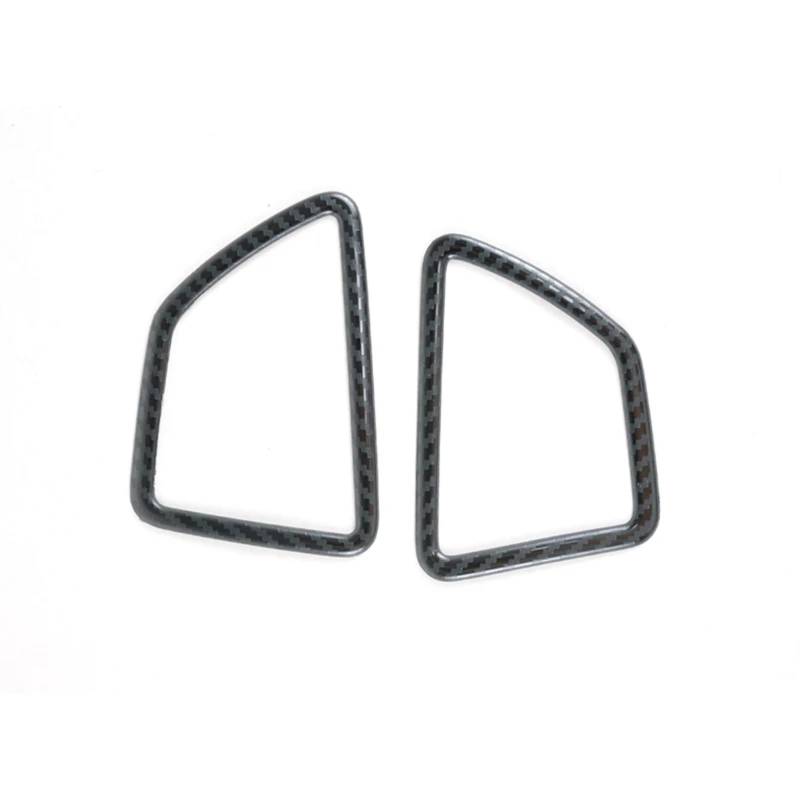 Auto Air Conditioning Outlet Cover Kompatibel Mit Für X5 E70 X6 E71 2008 2009 2010 2011 2012 2013 2014 LHD Auto-Armaturenbrett, Klimaanlage, Auslassrahmen, Dekorationsabdeckung(Carbon Fiber Color) von RAQXOLPB