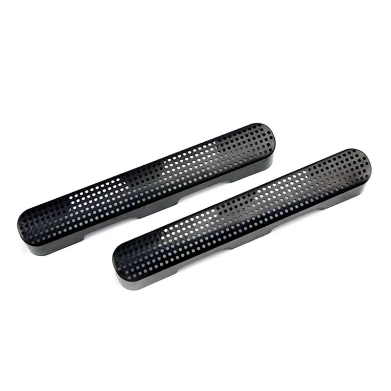 Auto Air Conditioning Outlet Cover Kompatibel Mit Q7 Q8 Auto-Luftauslass-Abdeckung Unten Für Sitzboden Hinten AC-Klimaanlagenkanal Entlüftungsgitter Auslassnetz-Abdeckungsverkleidung Anti-Trümmer von RAQXOLPB