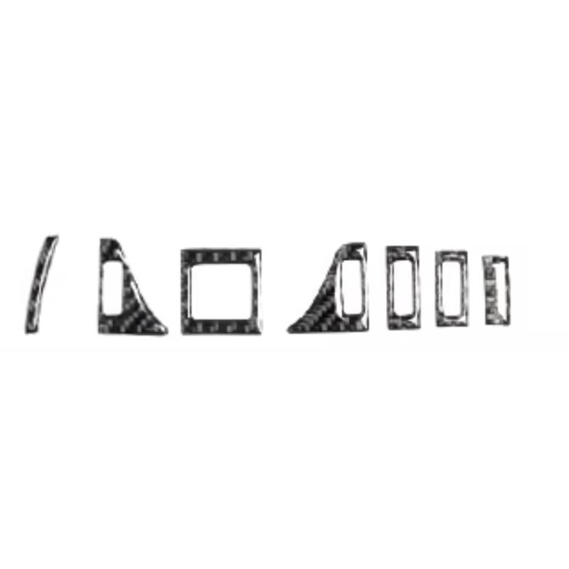 RAQXOLPB Auto Air Conditioning Outlet Cover Kompatibel Mit A4 B9 A5 2017 2018 Auto-Armaturenbrett-Panel, Instrumenten-Zierleiste, Lüftungsauslass-Aufkleber von RAQXOLPB