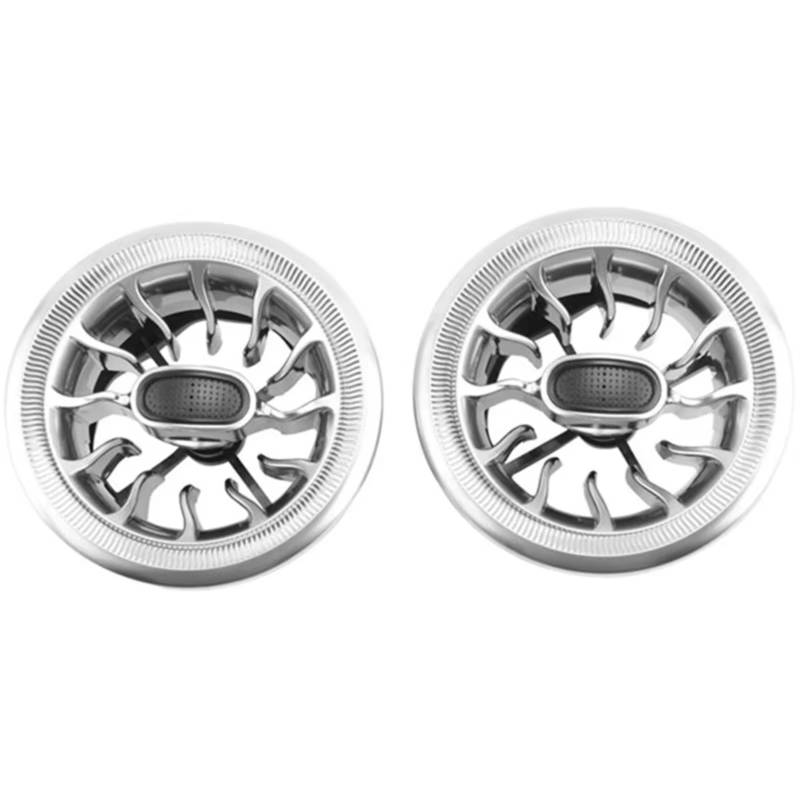 RAQXOLPB Auto Air Conditioning Outlet Cover Kompatibel Mit Benz Für V Class Für Vito Für Viano W447 2015 2016 2017 2018 2019 Auto-Front-Armaturenbrett-Klimaanlage-Entlüftungsauslass-Trim von RAQXOLPB