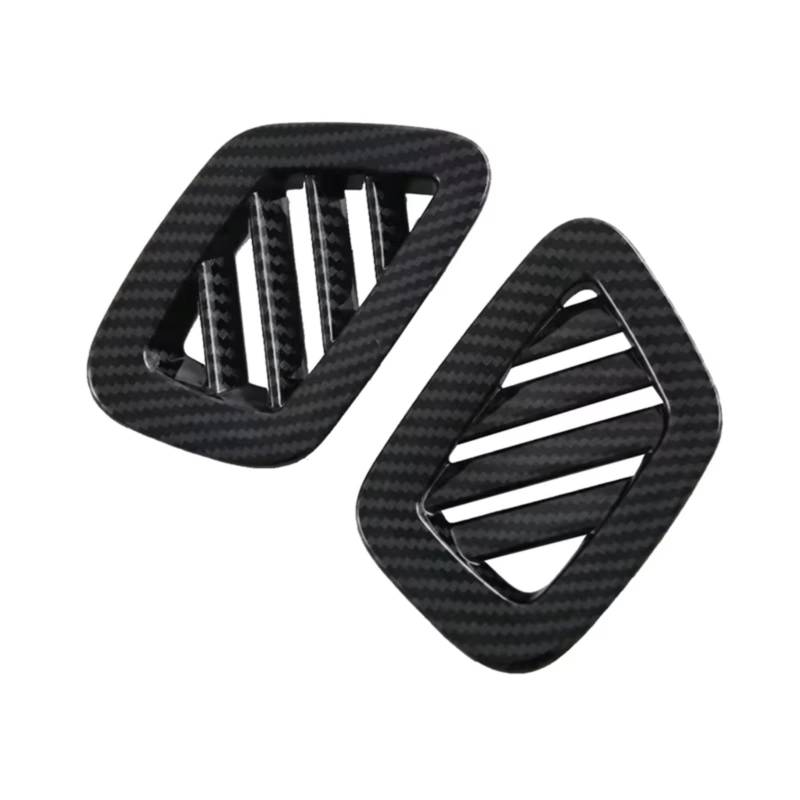 RAQXOLPB Auto Air Conditioning Outlet Cover Kompatibel Mit Isuzu Für D-MAX 2023 2024, Autozubehör, Mittelkonsole, Armaturenbrett, Seitliche Luftauslass-Entlüftungsabdeckung von RAQXOLPB