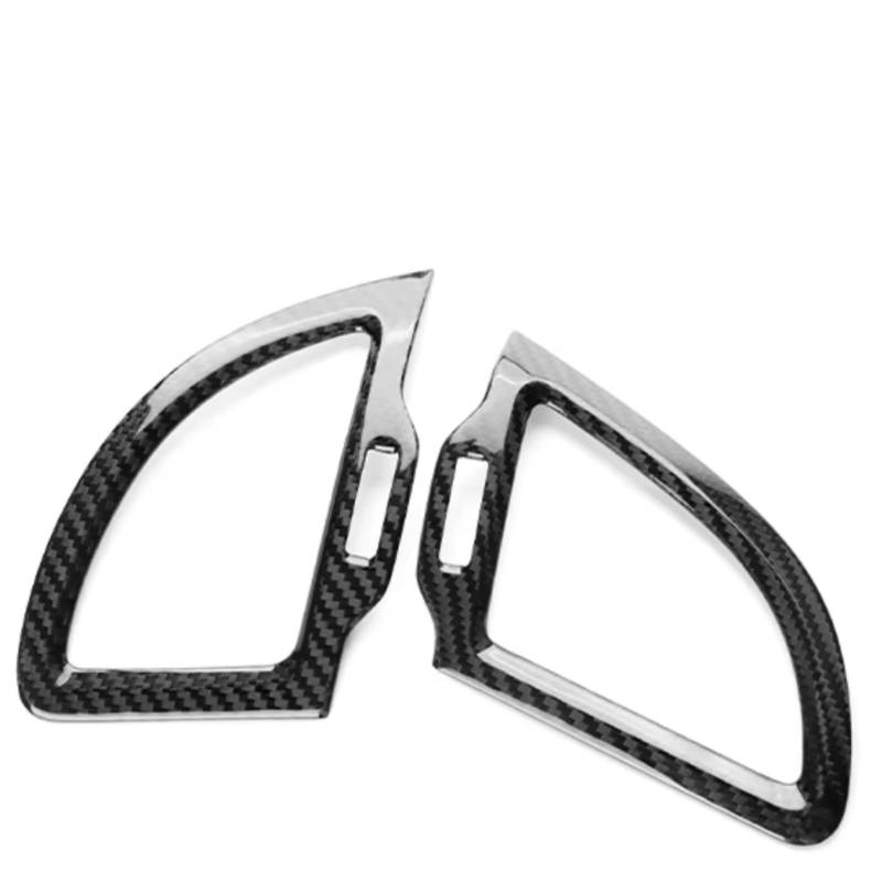 RAQXOLPB Auto Air Conditioning Outlet Cover Kompatibel Mit K&ia Für Stinger 2018 2019 2020 2021 2022 2023 Auto Instrument AC Outlet Vent Abdeckung Rahmen Innen Trim von RAQXOLPB