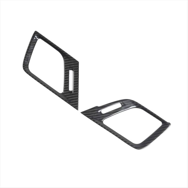 RAQXOLPB Auto Air Conditioning Outlet Cover Kompatibel Mit Porsche Für 911 2019 2020 2021 2022, Auto-Armaturenbrett-Seitenluftauslass-Rahmenabdeckung, Zubehör von RAQXOLPB